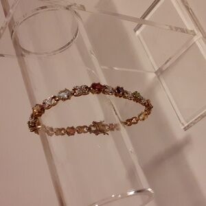 Ross-Simons .925 Multicolor Gemstone Tennis Bracelet